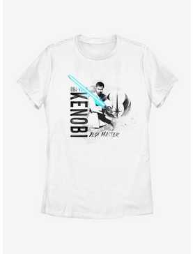 Star Wars: The Clone Wars Kenobi Collage Womens T-Shirt, , hi-res