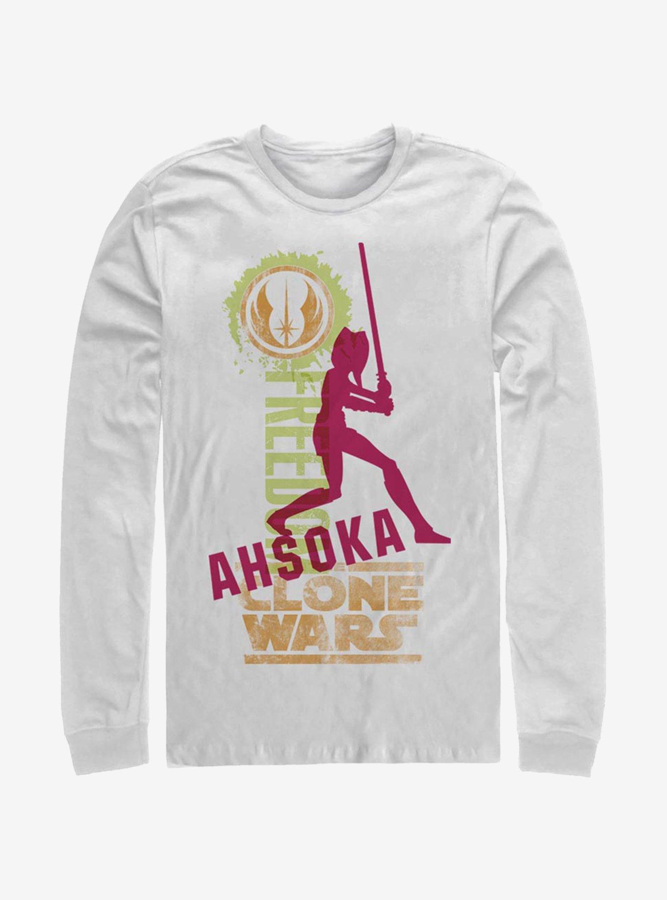 Star Wars: The Clone Wars Freedom Ahsoka Long-Sleeve T-Shirt, , hi-res