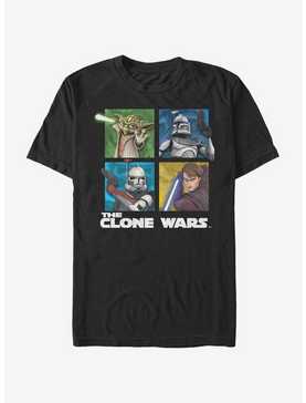 Star Wars: The Clone Wars Panel Four T-Shirt, , hi-res