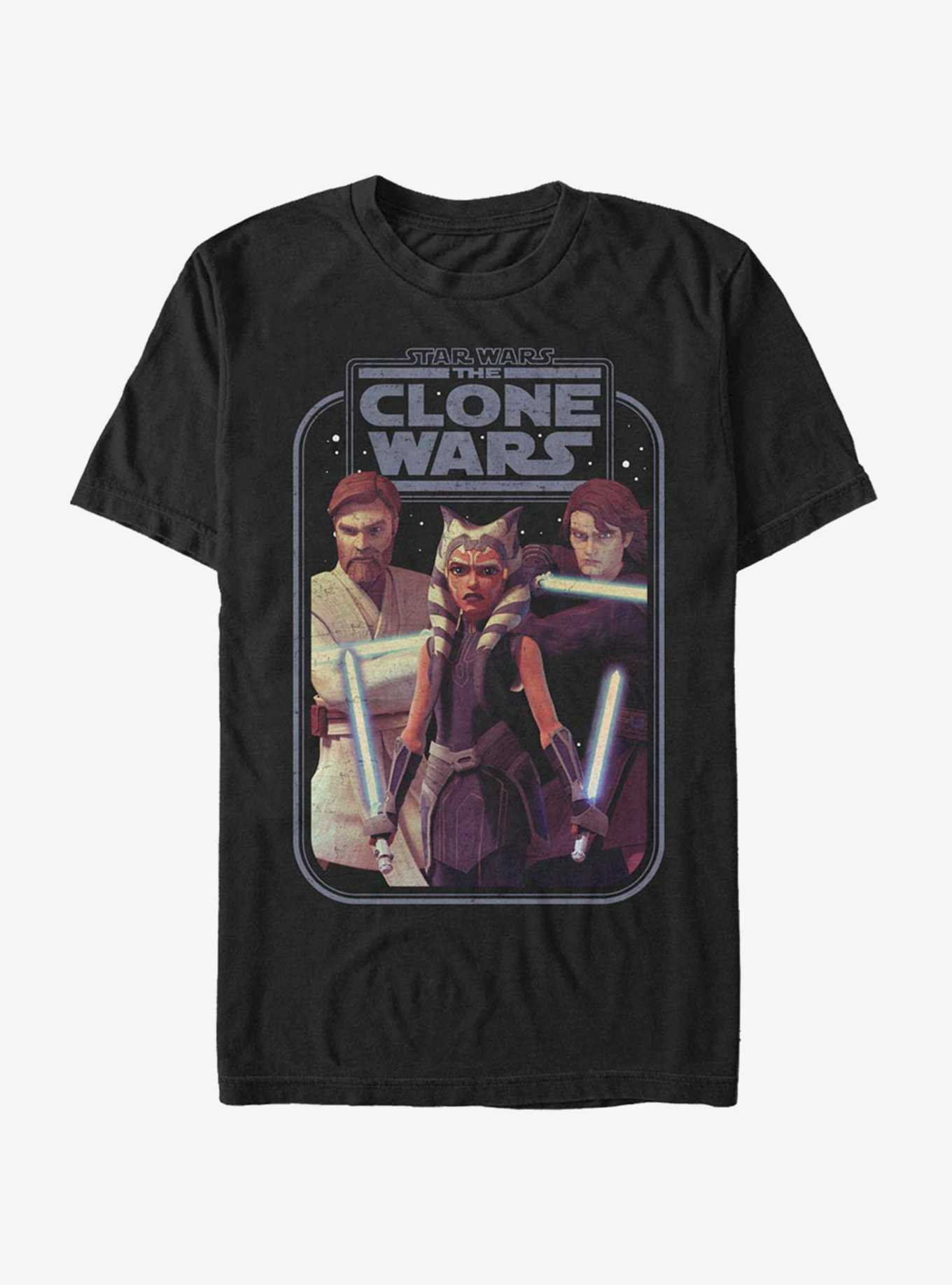 Star Wars: The Clone Wars Ahsoka Hero Group Shot T-Shirt, , hi-res
