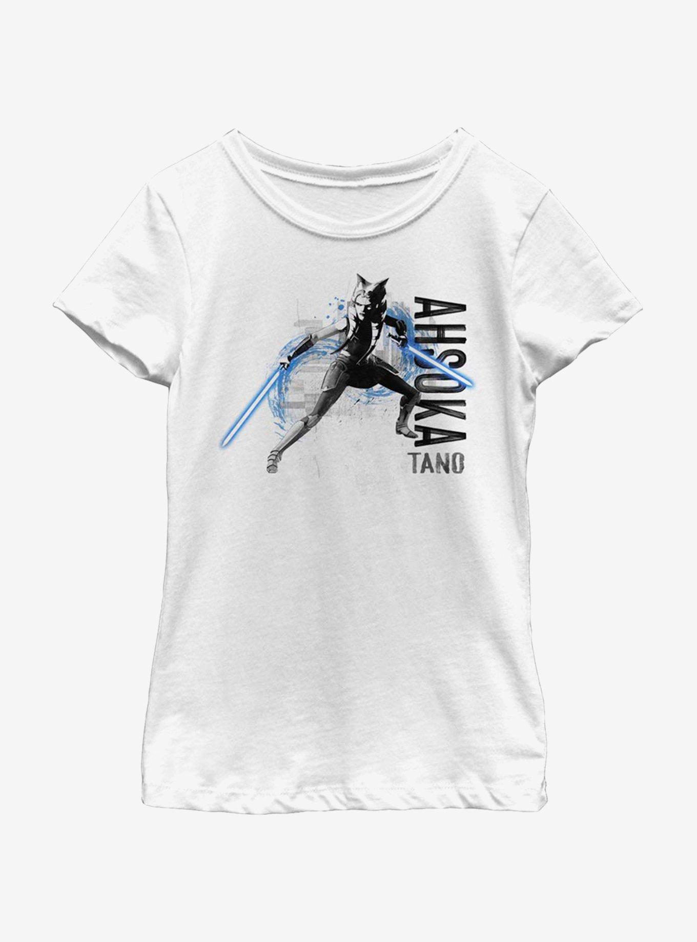 Star Wars: The Clone Wars Ahsoka Collage Youth Girls T-Shirt, , hi-res