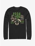 Star Wars: The Clone Wars Yoda Long-Sleeve T-Shirt, BLACK, hi-res