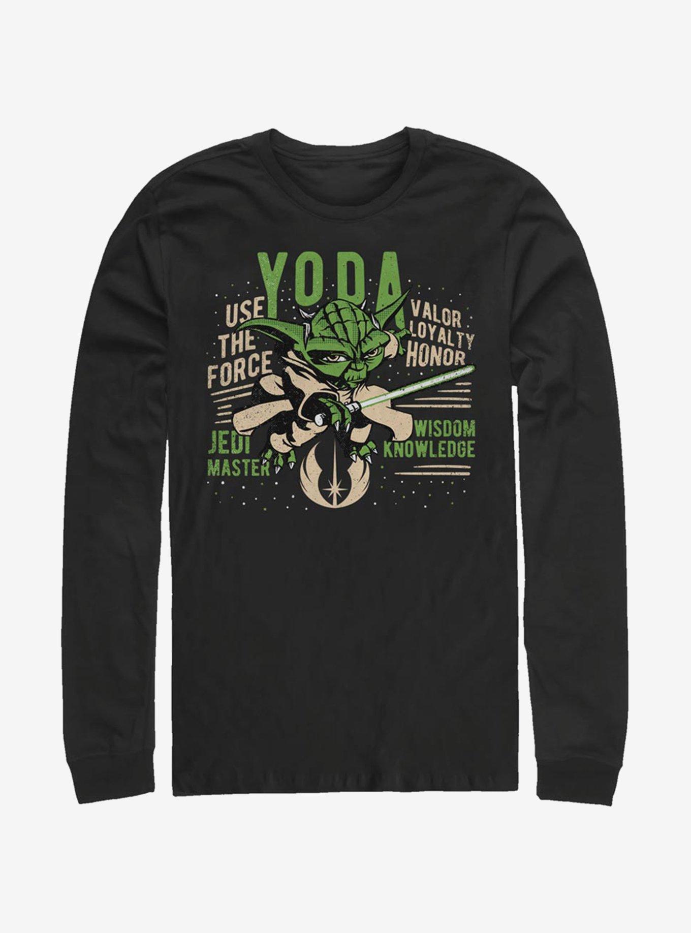 Star Wars: The Clone Wars Yoda Long-Sleeve T-Shirt, , hi-res