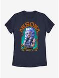 Star Wars: The Clone Wars Ahsoka Nouveau Womens T-Shirt, NAVY, hi-res