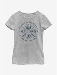 Star Wars: The Clone Wars Jedi Order Emblem Youth Girls T-Shirt, ATH HTR, hi-res