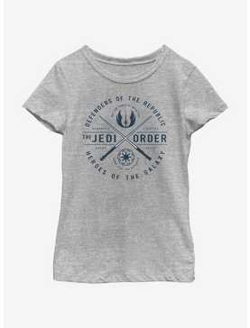 Star Wars: The Clone Wars Jedi Order Emblem Youth Girls T-Shirt, , hi-res