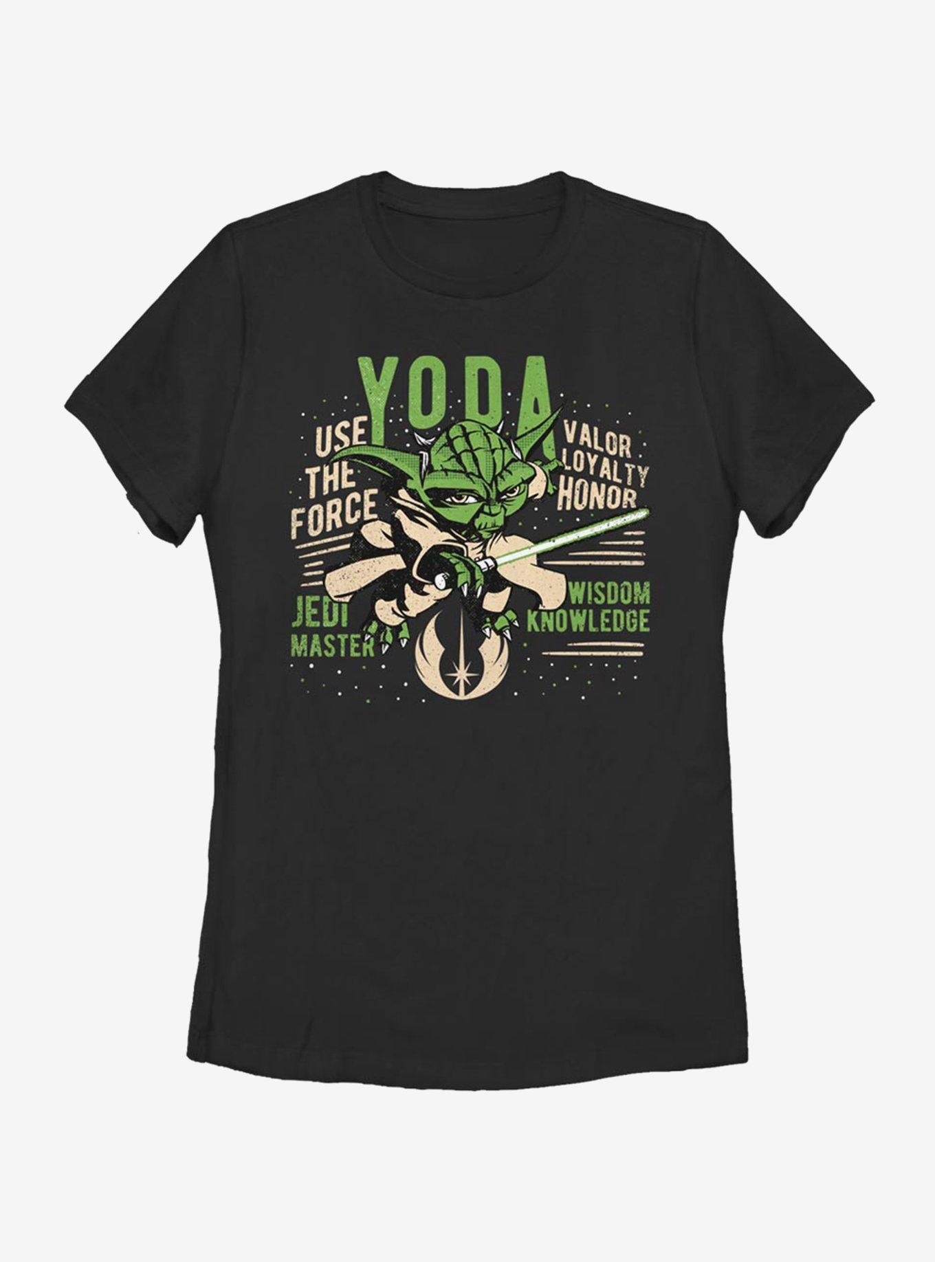 Star Wars: The Clone Wars Yoda Womens T-Shirt, , hi-res