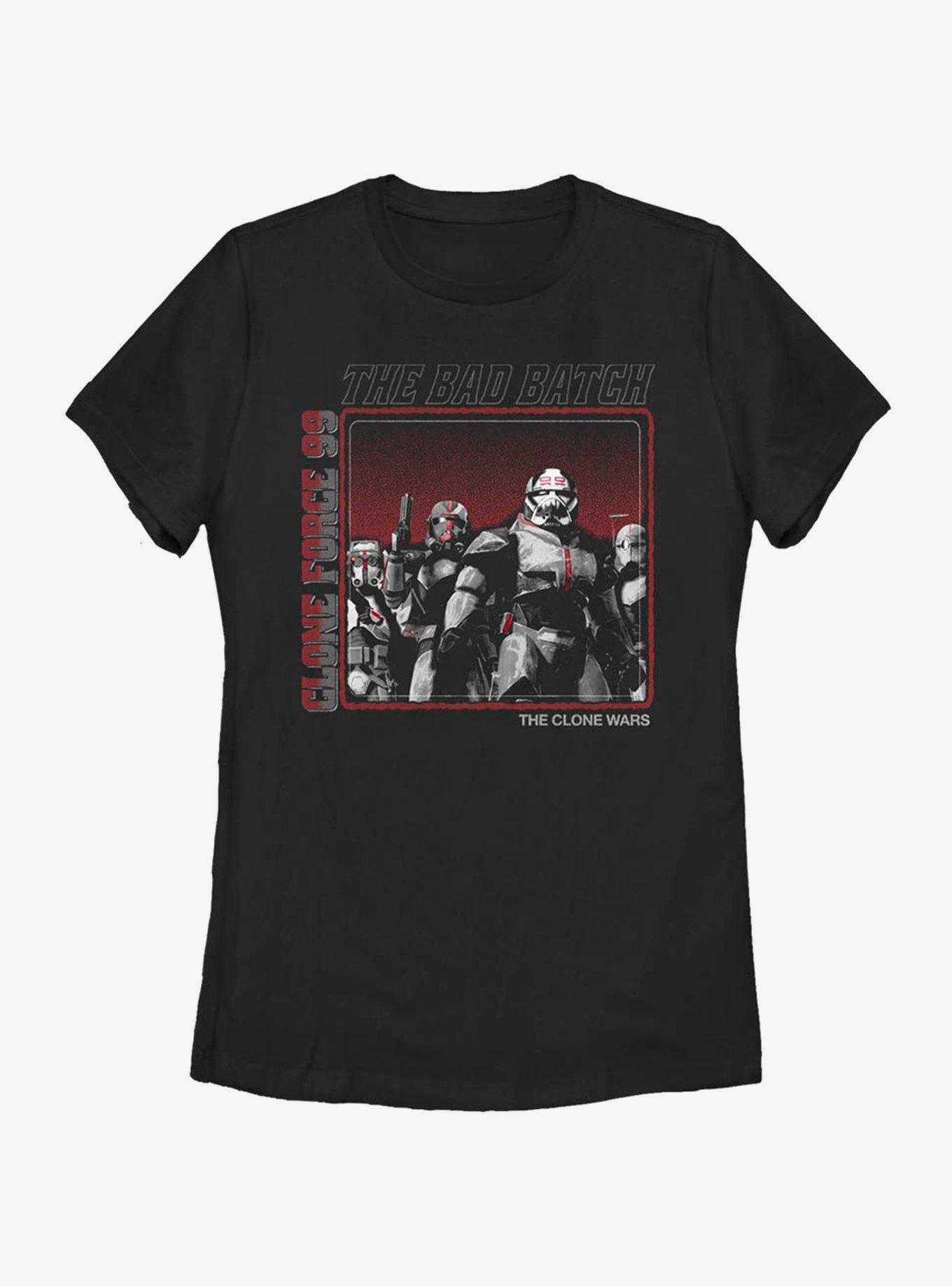 Star Wars: The Clone Wars Bad Batch Womens T-Shirt, , hi-res
