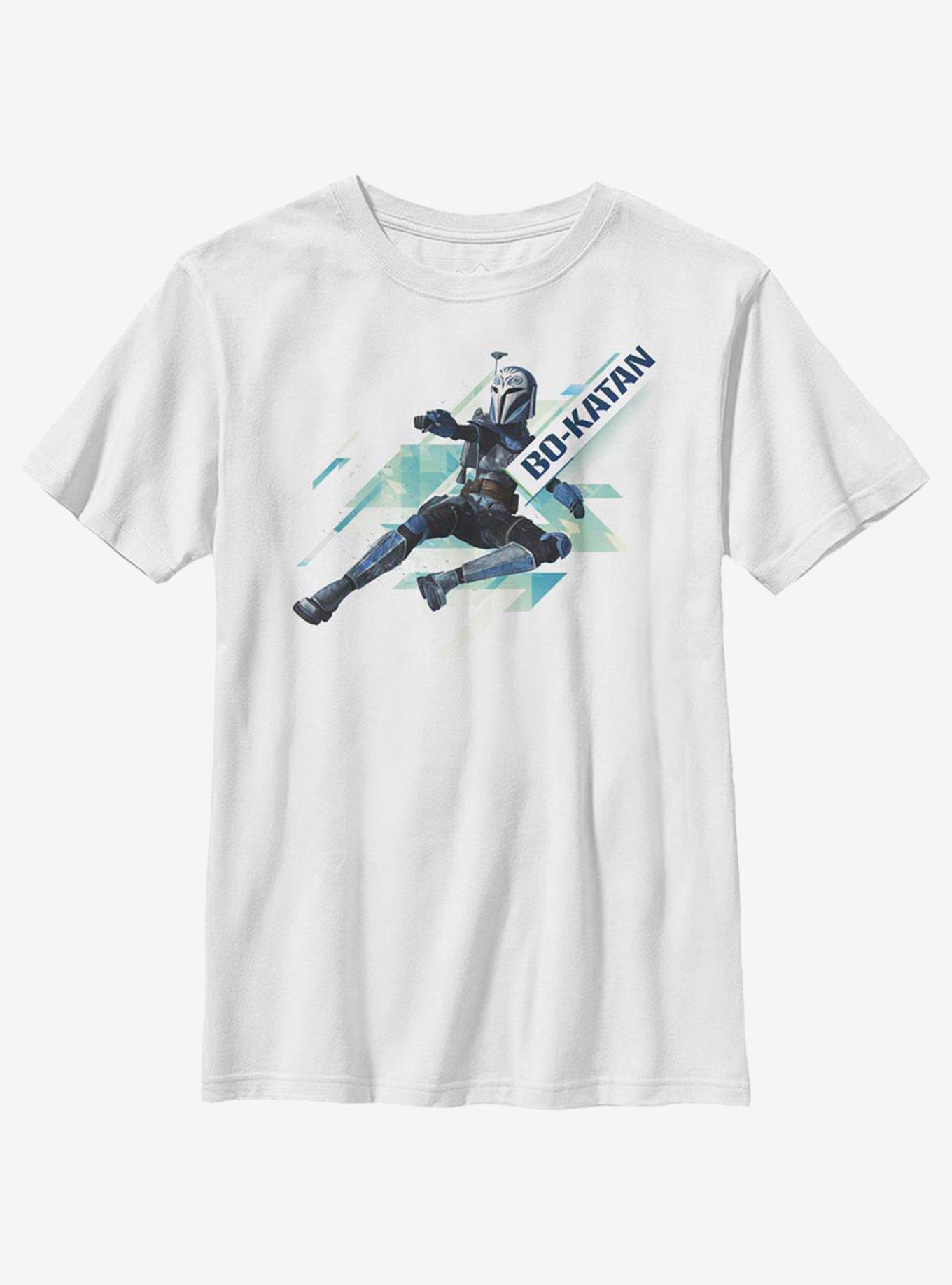 Star Wars: The Clone Wars Bo-Katan Angled Youth T-Shirt, , hi-res