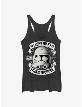 Star Wars: The Clone Wars Banner Trooper Womens Tank Top, , hi-res