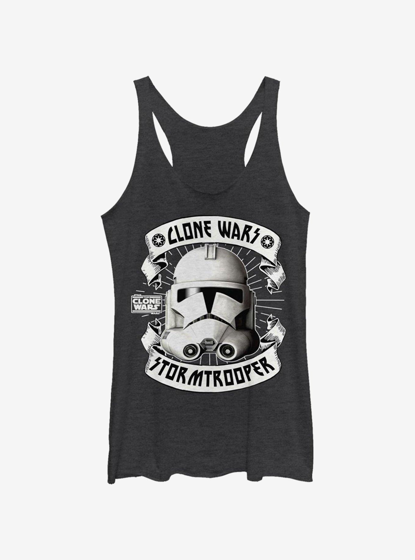 Star Wars: The Clone Wars Banner Trooper Womens Tank Top, , hi-res