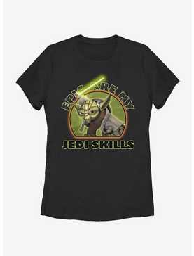 Star Wars: The Clone Wars Yoda Jedi Skills Womens T-Shirt, , hi-res