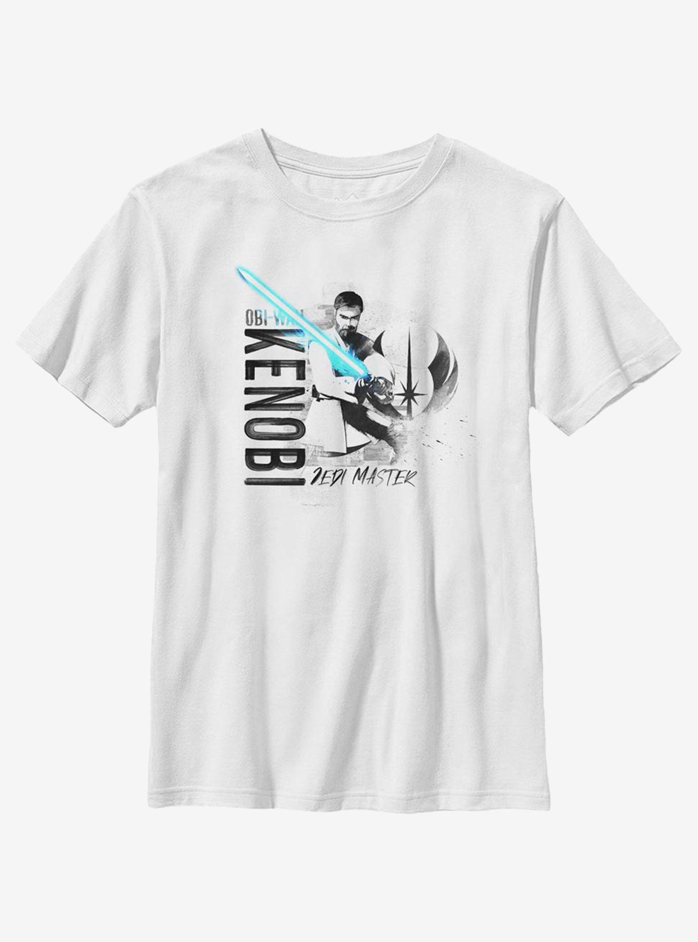 Star Wars: The Clone Wars Kenobi Collage Youth T-Shirt, , hi-res