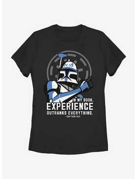 Star Wars: The Clone Wars Outranks Everything Womens T-Shirt, , hi-res