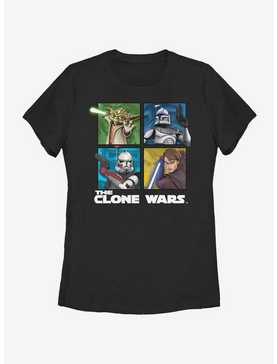 Star Wars: The Clone Wars Panel Four Womens T-Shirt, , hi-res