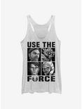 Star Wars: The Clone Wars Force Users Womens Tank Top, WHITE HTR, hi-res