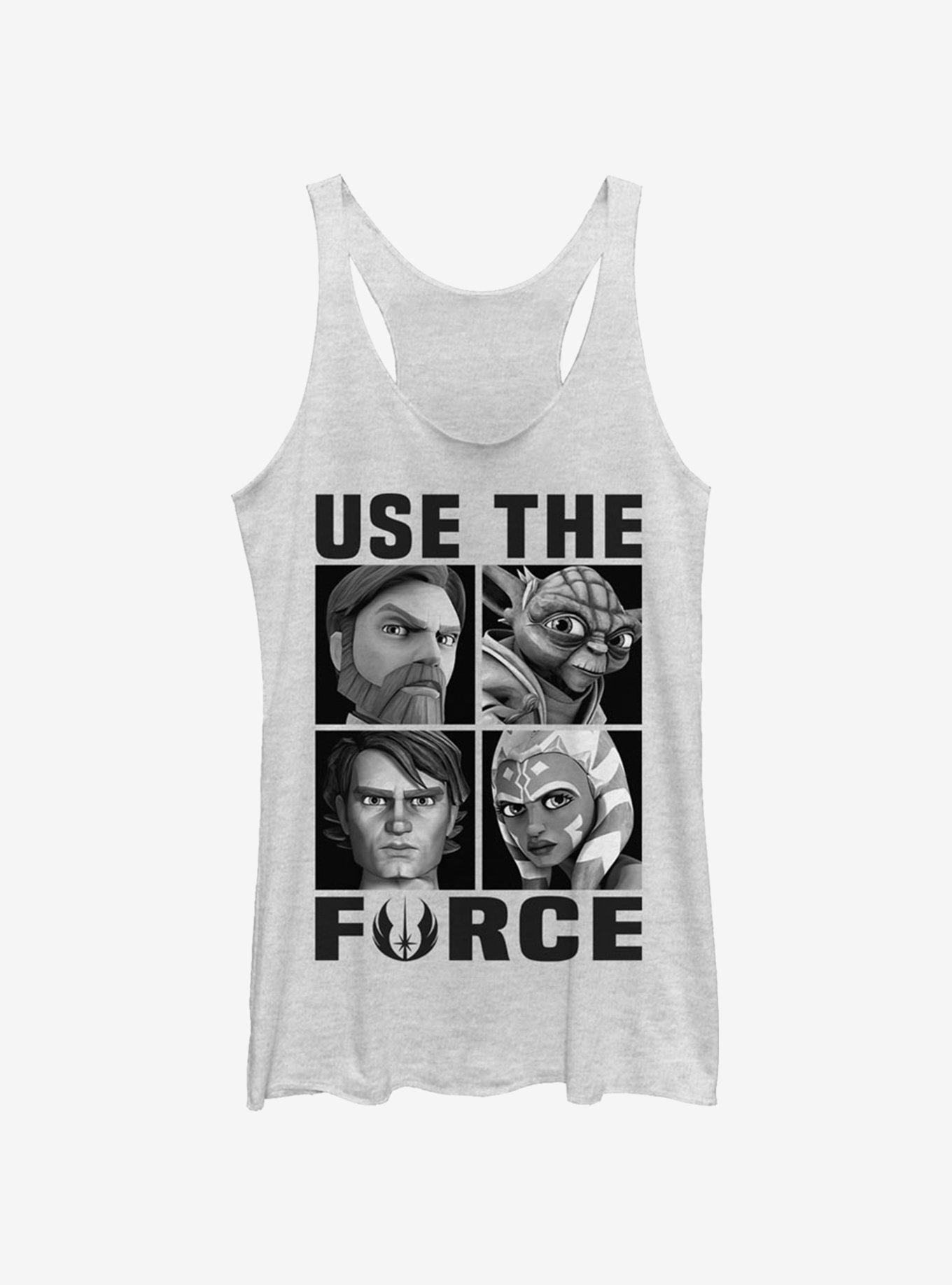 Star Wars: The Clone Wars Force Users Womens Tank Top, , hi-res