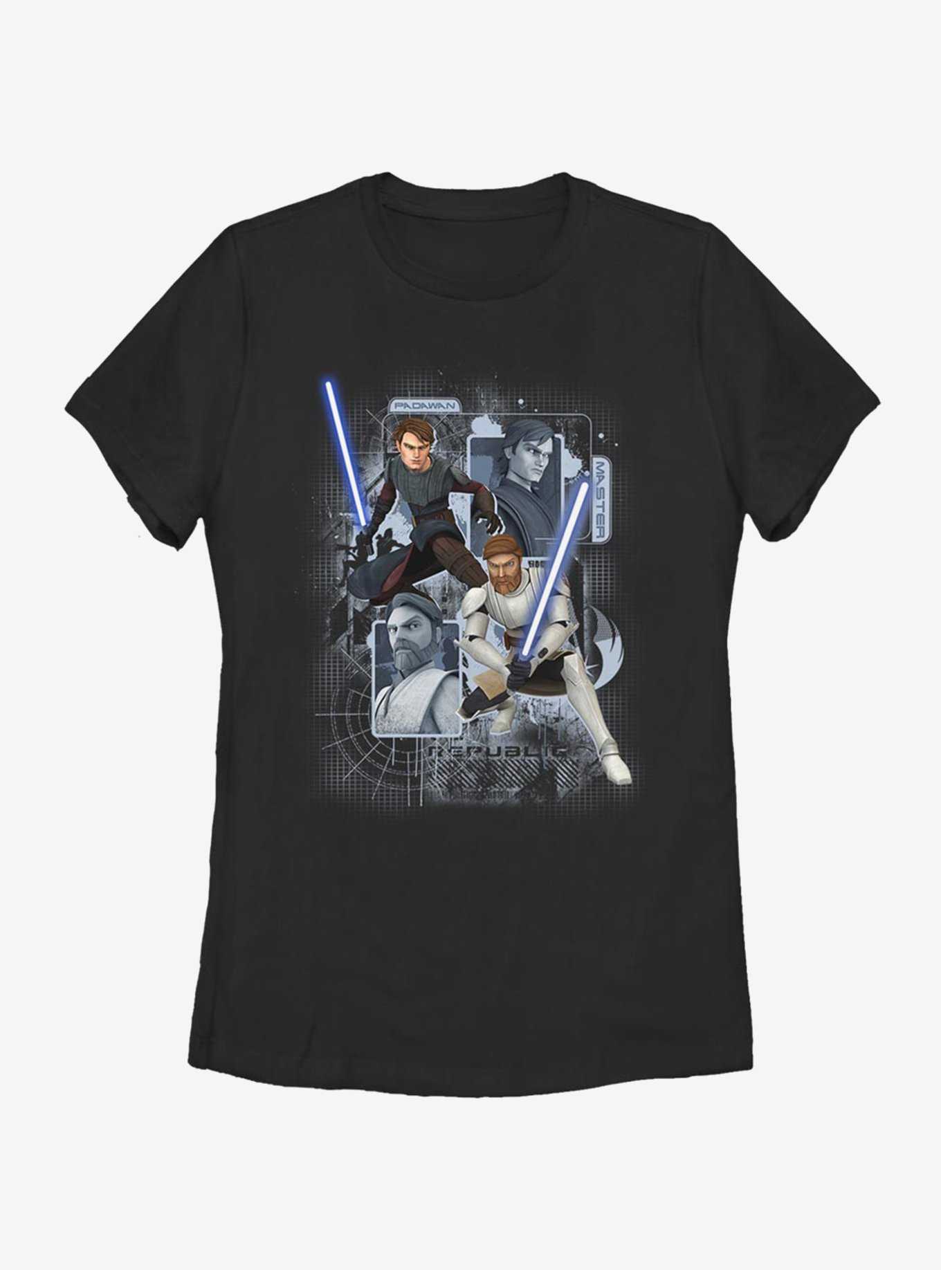 Star Wars: The Clone Wars Schematic Shot Womens T-Shirt, , hi-res