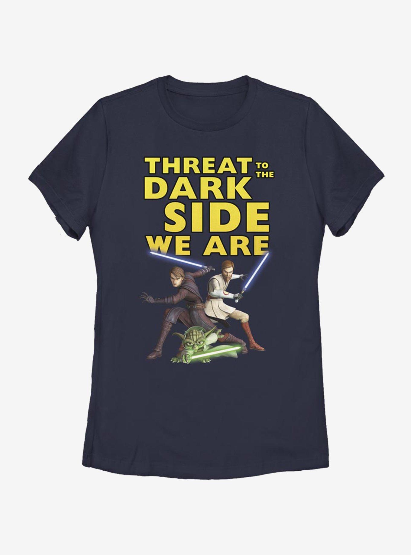 Star Wars: The Clone Wars Threat We Are Womens T-Shirt, BLACK, hi-res