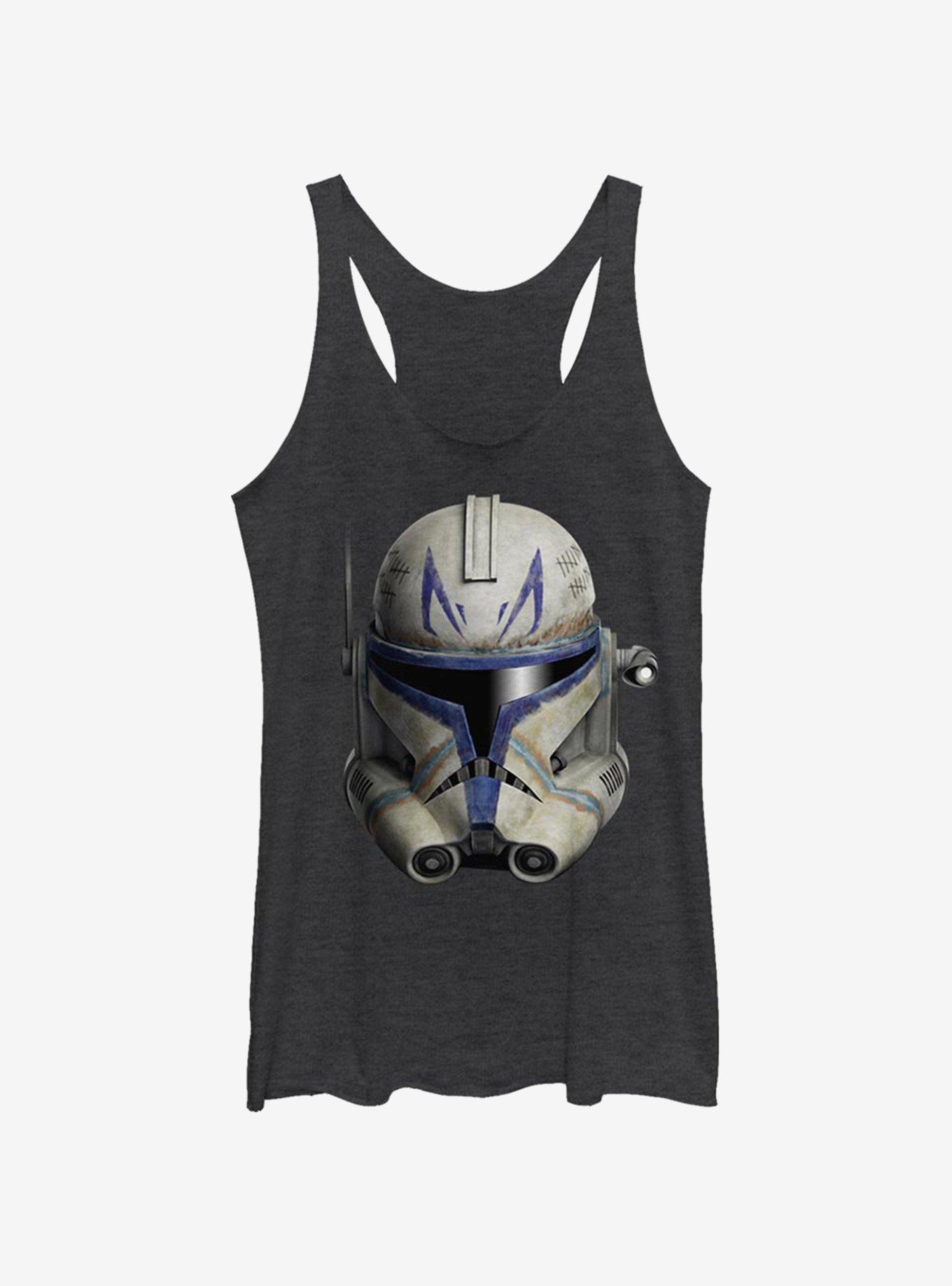 Star Wars: The Clone Wars Captain Rex Helmet Womens Tank Top, , hi-res