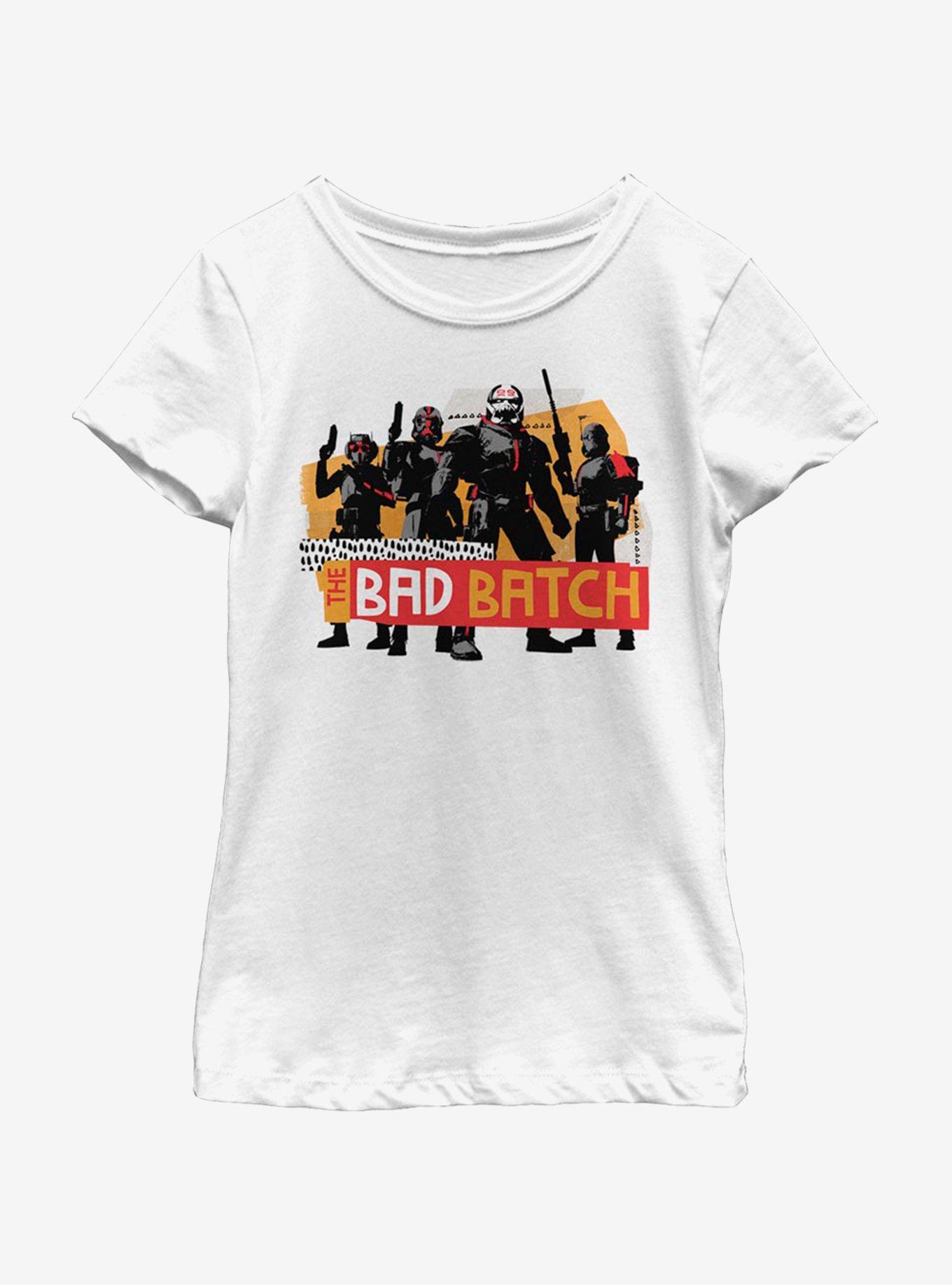 Star Wars: The Clone Wars Bad Batch Youth Girls T-Shirt, , hi-res