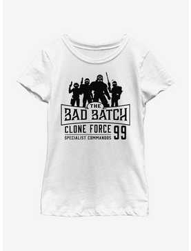 Star Wars: The Clone Wars Bad Batch Emblem Youth Girls T-Shirt, , hi-res