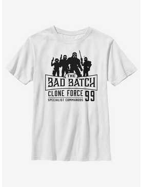 Star Wars: The Clone Wars Bad Batch Emblem Youth T-Shirt, , hi-res