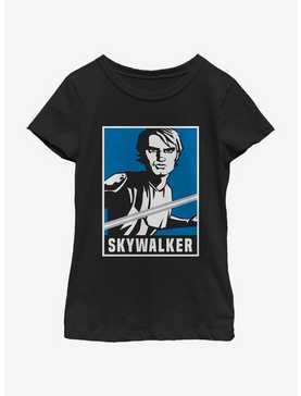 Star Wars: The Clone Wars Skywalker Poster Youth Girls T-Shirt, , hi-res