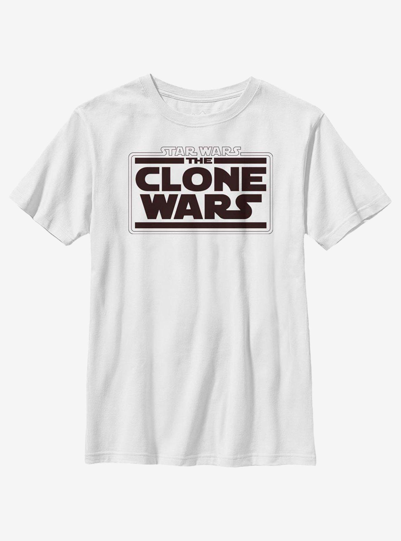 Star Wars: The Clone Wars Logo Youth T-Shirt, , hi-res