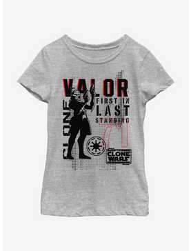 Star Wars: The Clone Wars Valor Troop Youth Girls T-Shirt, , hi-res