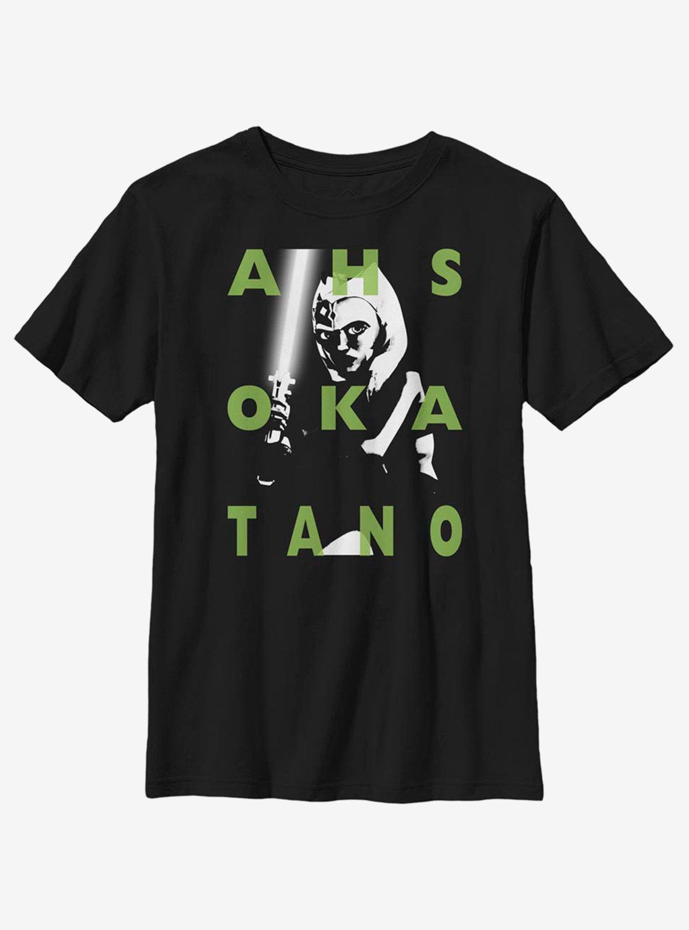 Star Wars: The Clone Wars Ahsoka Text Youth T-Shirt, , hi-res