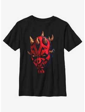 Star Wars: The Clone Wars Maul Face Youth T-Shirt, , hi-res