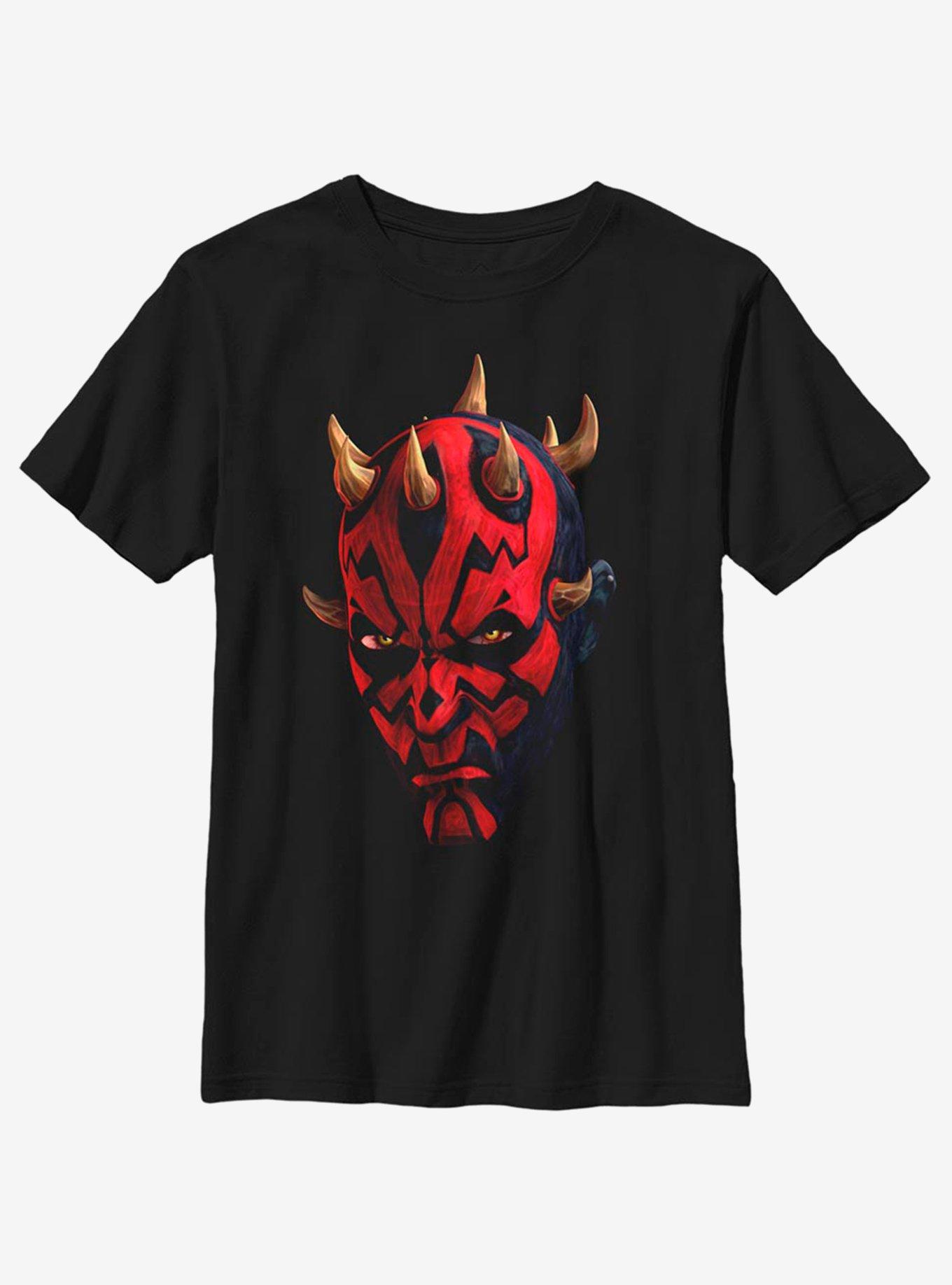 Star Wars: The Clone Wars Maul Face Youth T-Shirt, , hi-res