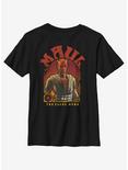Star Wars: The Clone Wars Maul Nouveau Youth T-Shirt, BLACK, hi-res