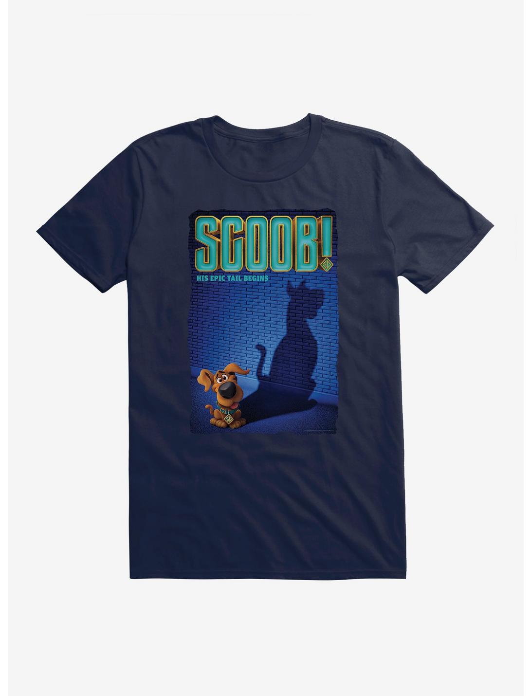 Scoob! Movie His Epic Tail T-Shirt, MIDNIGHT NAVY, hi-res