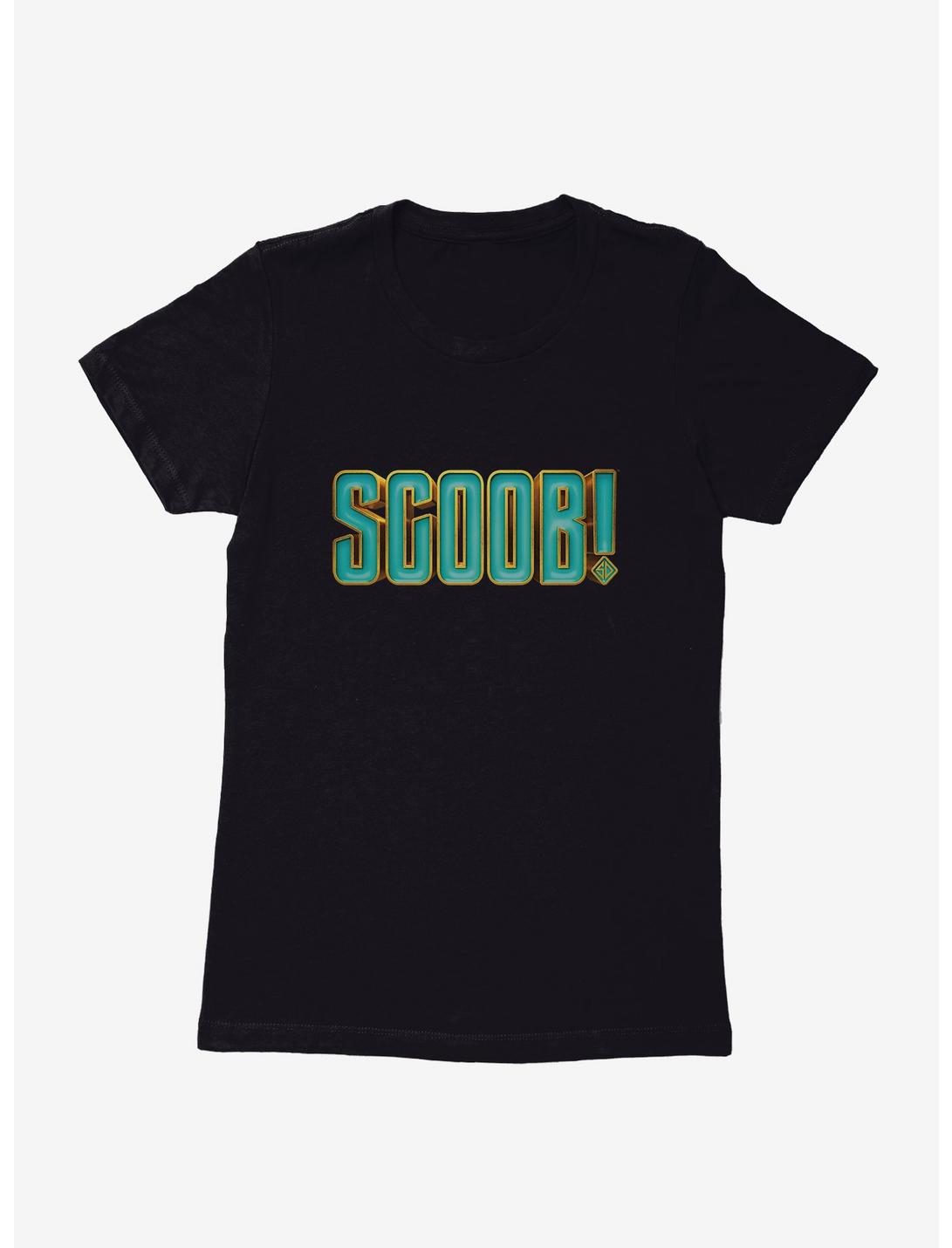 Scoob! Movie Logo Womens T-Shirt, BLACK, hi-res