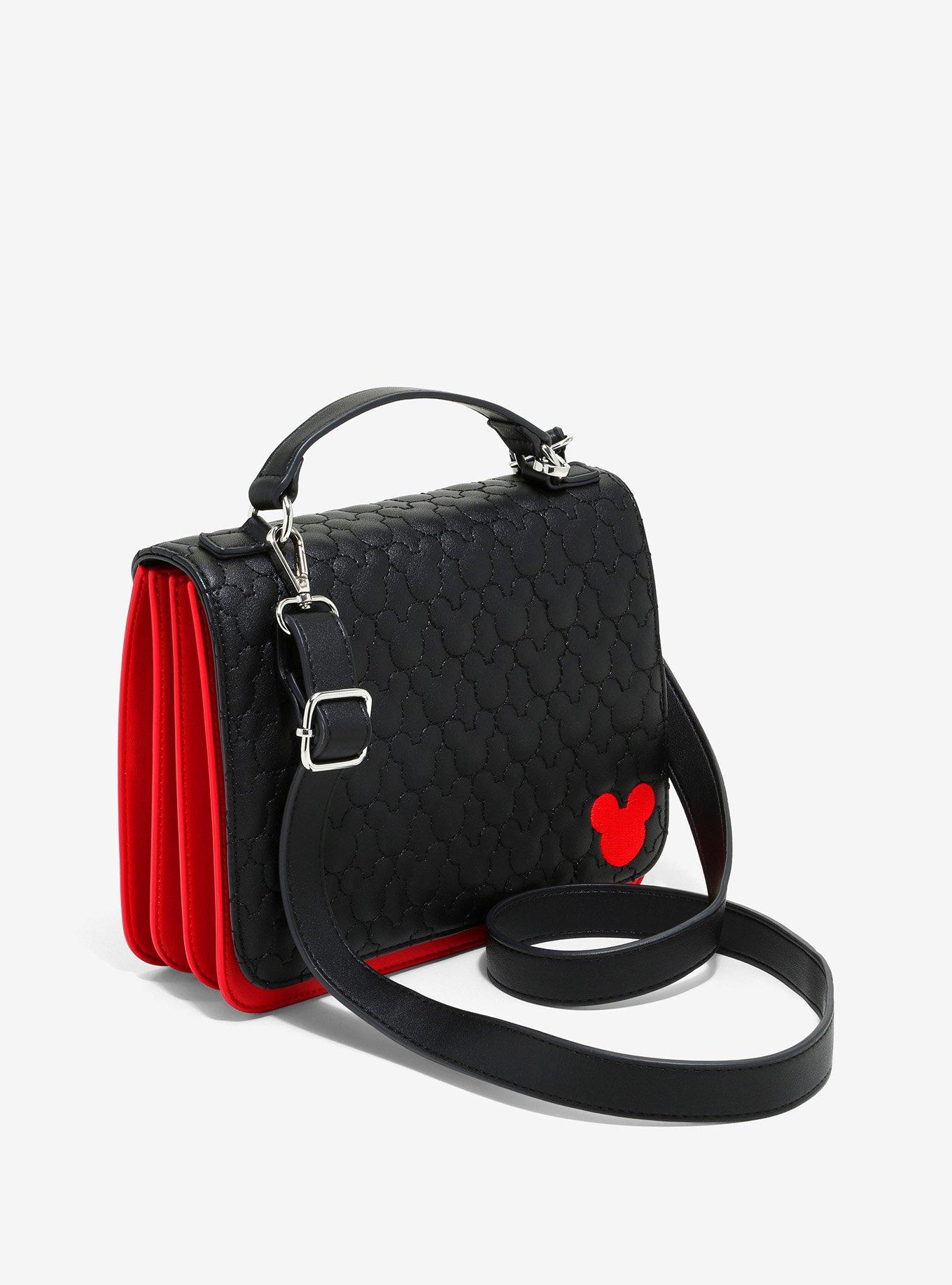 Loungefly Disney Mickey Mouse Quilted Crossbody Bag, , hi-res