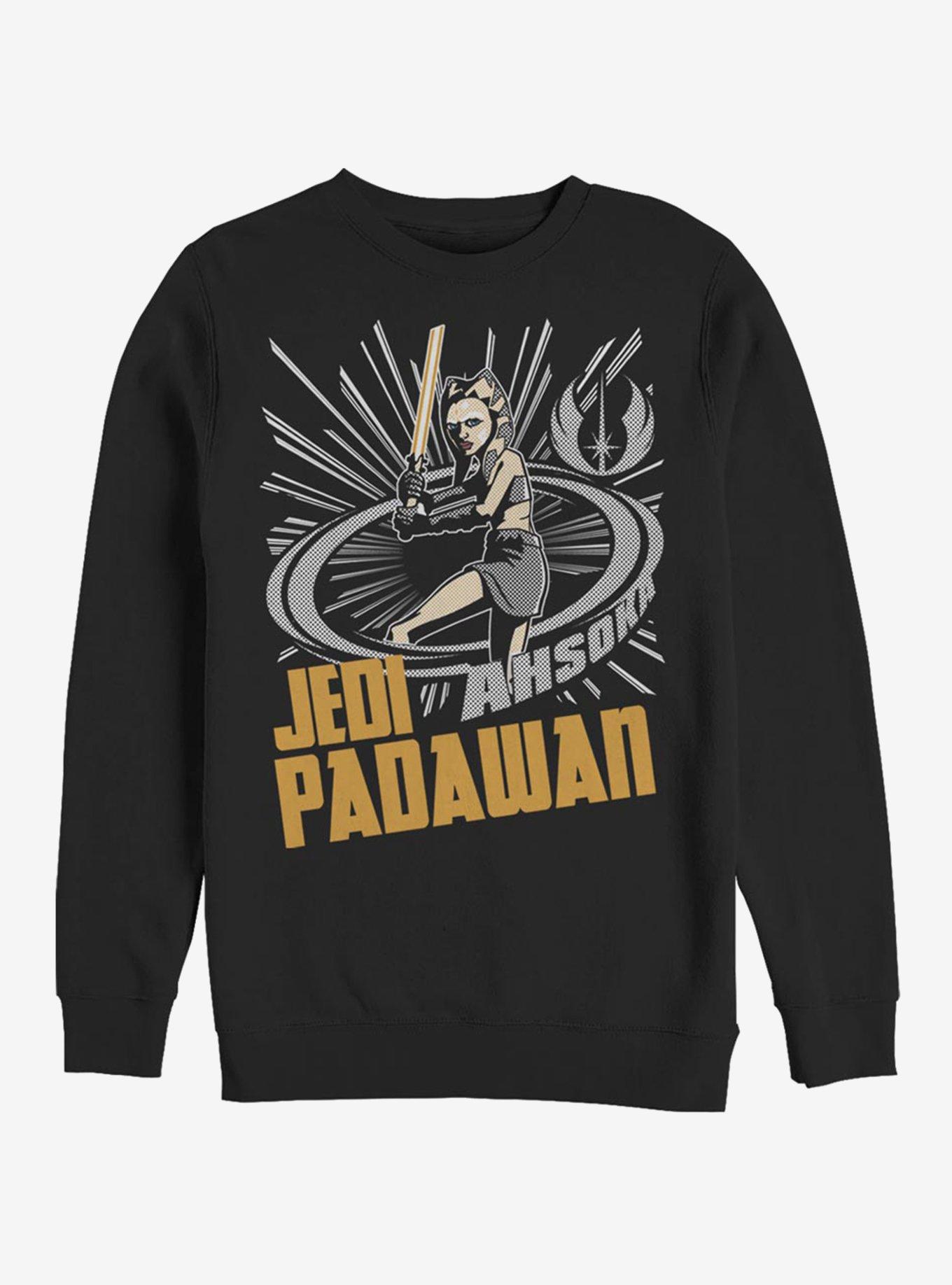 Star Wars: The Clone Wars Ahsoka Padawan Sweatshirt, BLACK, hi-res