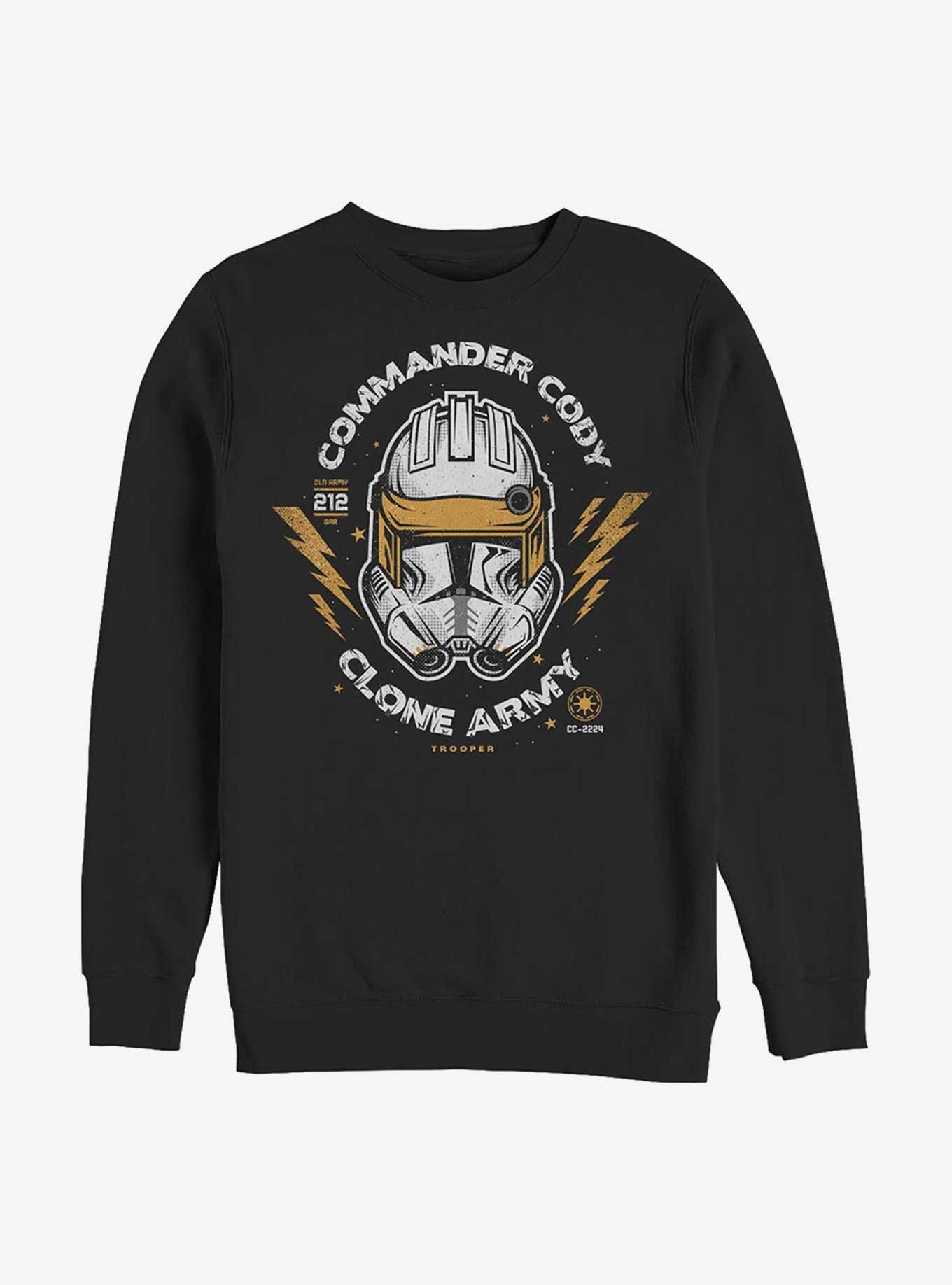 Star Wars: The Clone Wars Commander Cody Sweatshirt, BLACK, hi-res