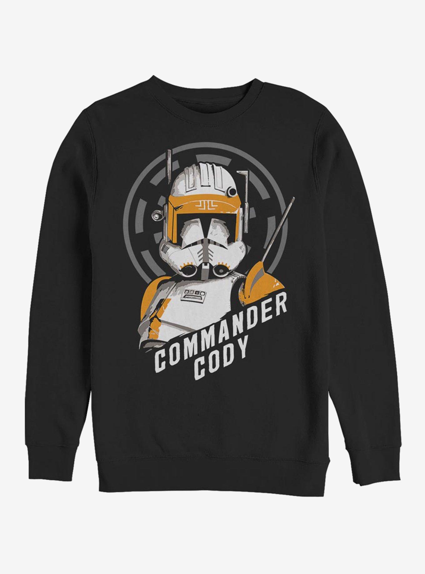 Star Wars: The Clone Wars Commander Cody Sweatshirt, BLACK, hi-res