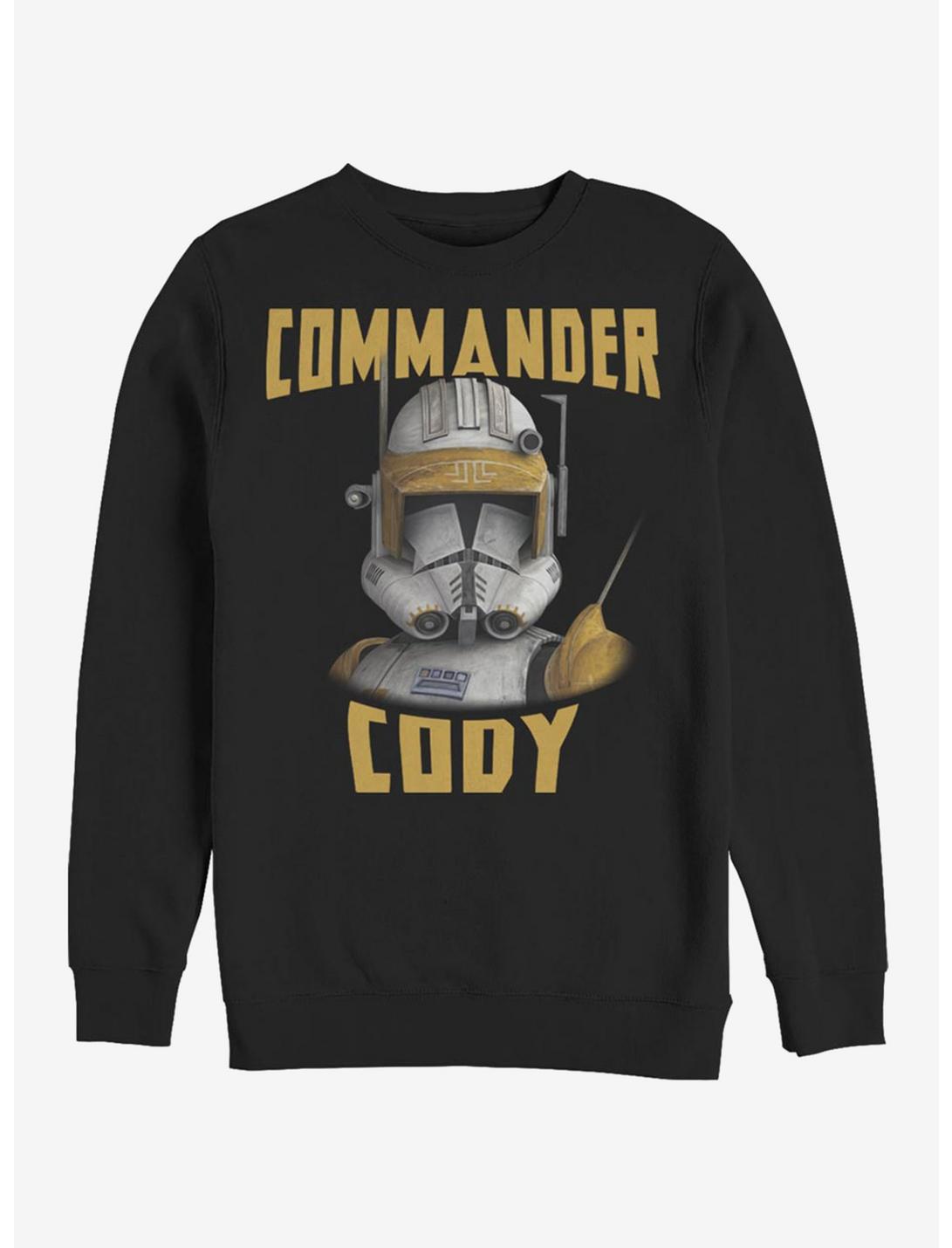 Star Wars: The Clone Wars Commander Cody Helmet Sweatshirt, BLACK, hi-res