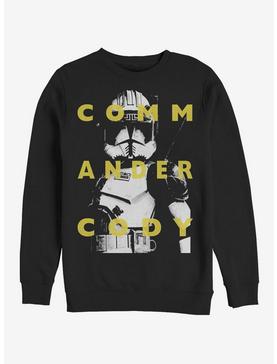 Star Wars: The Clone Wars Commander Cody Text Sweatshirt, , hi-res