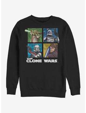 Star Wars: The Clone Wars Panel Four Sweatshirt, , hi-res