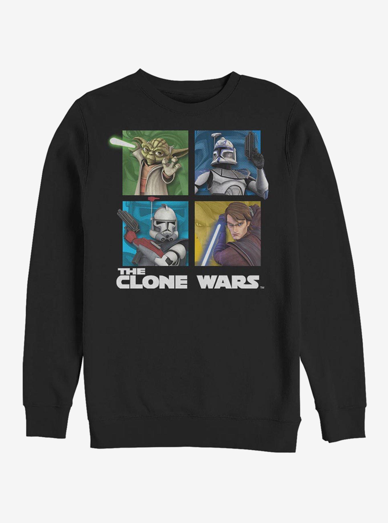 Star Wars: The Clone Wars Panel Four Sweatshirt, , hi-res