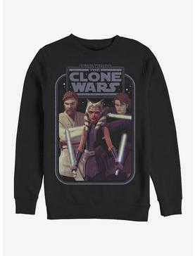 Star Wars: The Clone Wars Ahsoka Hero Group Shot Sweatshirt, , hi-res
