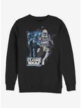 Star Wars: The Clone Wars Captain Rex Trooper Sweatshirt, BLACK, hi-res