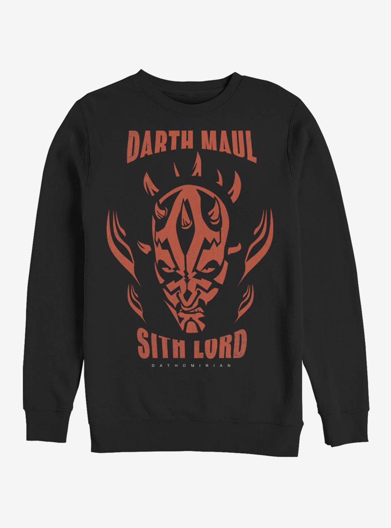 Star Wars: The Clone Wars Dathomirian Maul Sweatshirt, BLACK, hi-res