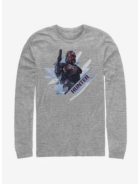 Plus Size Star Wars: The Clone Wars Hunter Angled Long-Sleeve T-Shirt, , hi-res