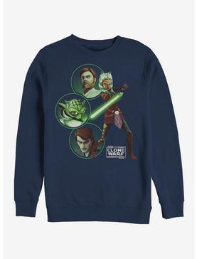 Star Wars: The Clone Wars Ahsoka Light Side Group Sweatshirt, , hi-res