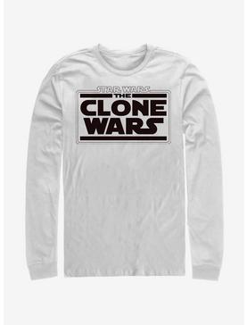 Star Wars: The Clone Wars Logo Long-Sleeve T-Shirt, , hi-res